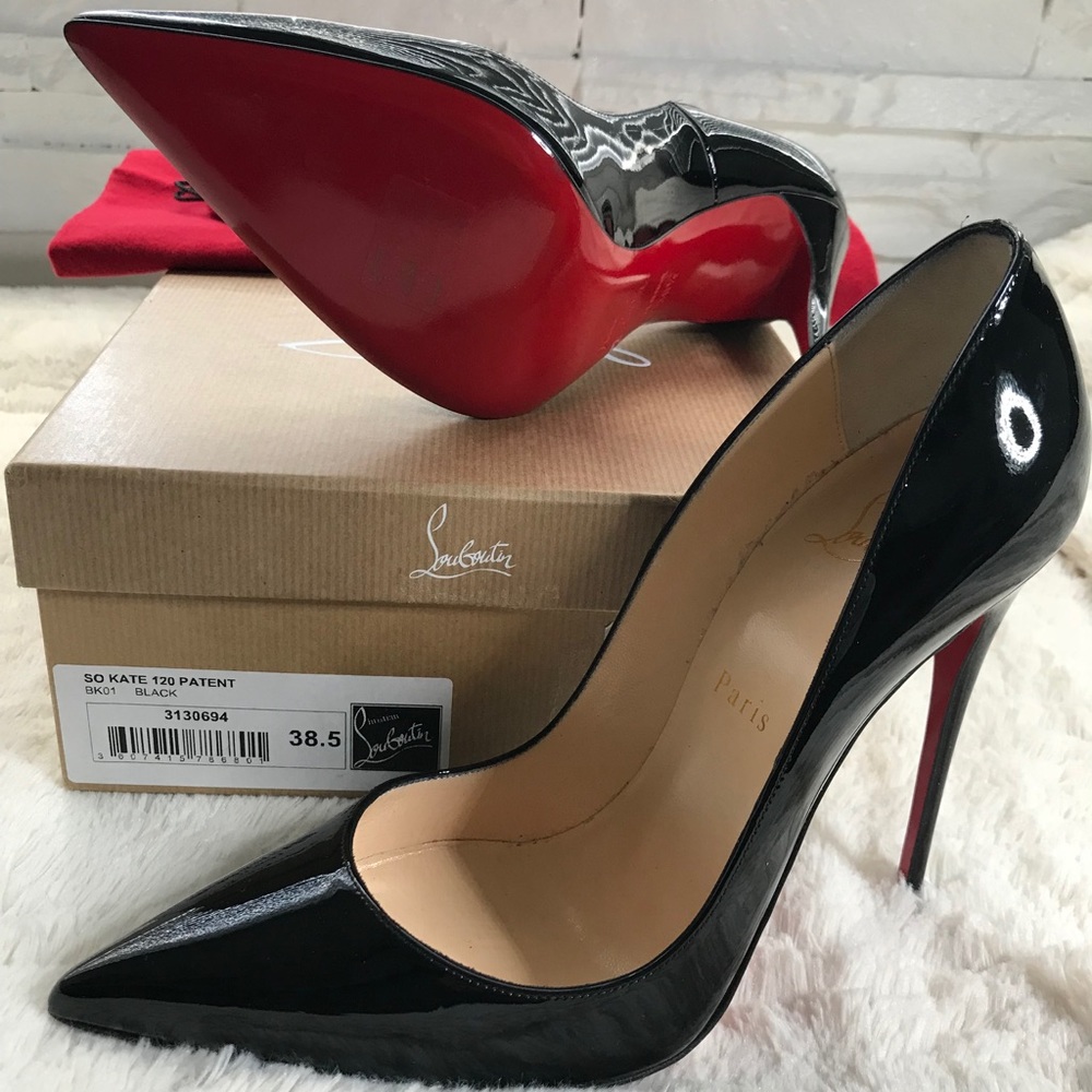 CHRISTIAN LOUBOUTIN SO KATE 120 PATENT